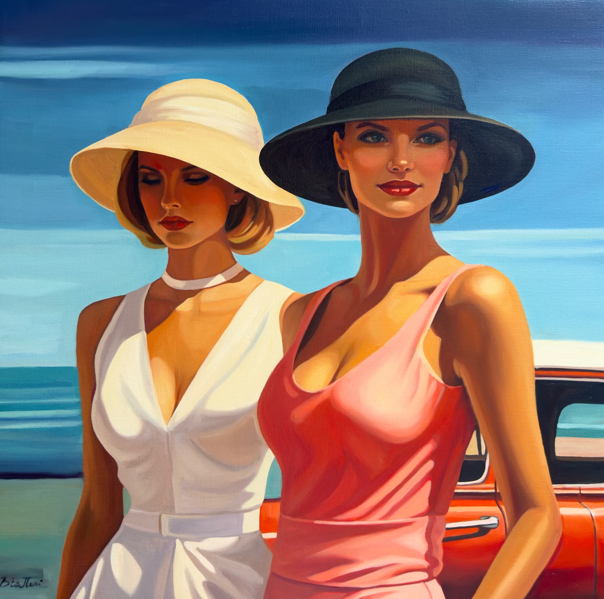 Les Chapeaux — œuvre 9, Irina Biatturi