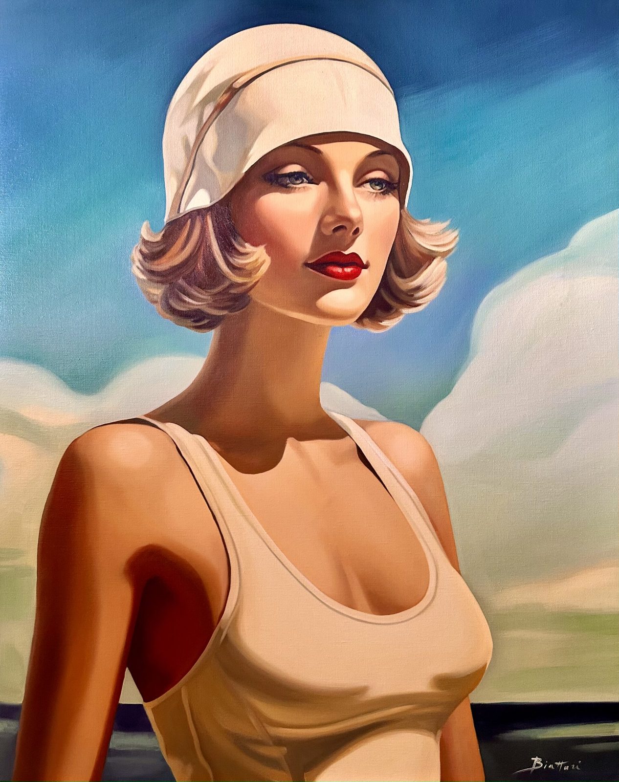 Les Nageurs — œuvre 10, Irina Biatturi