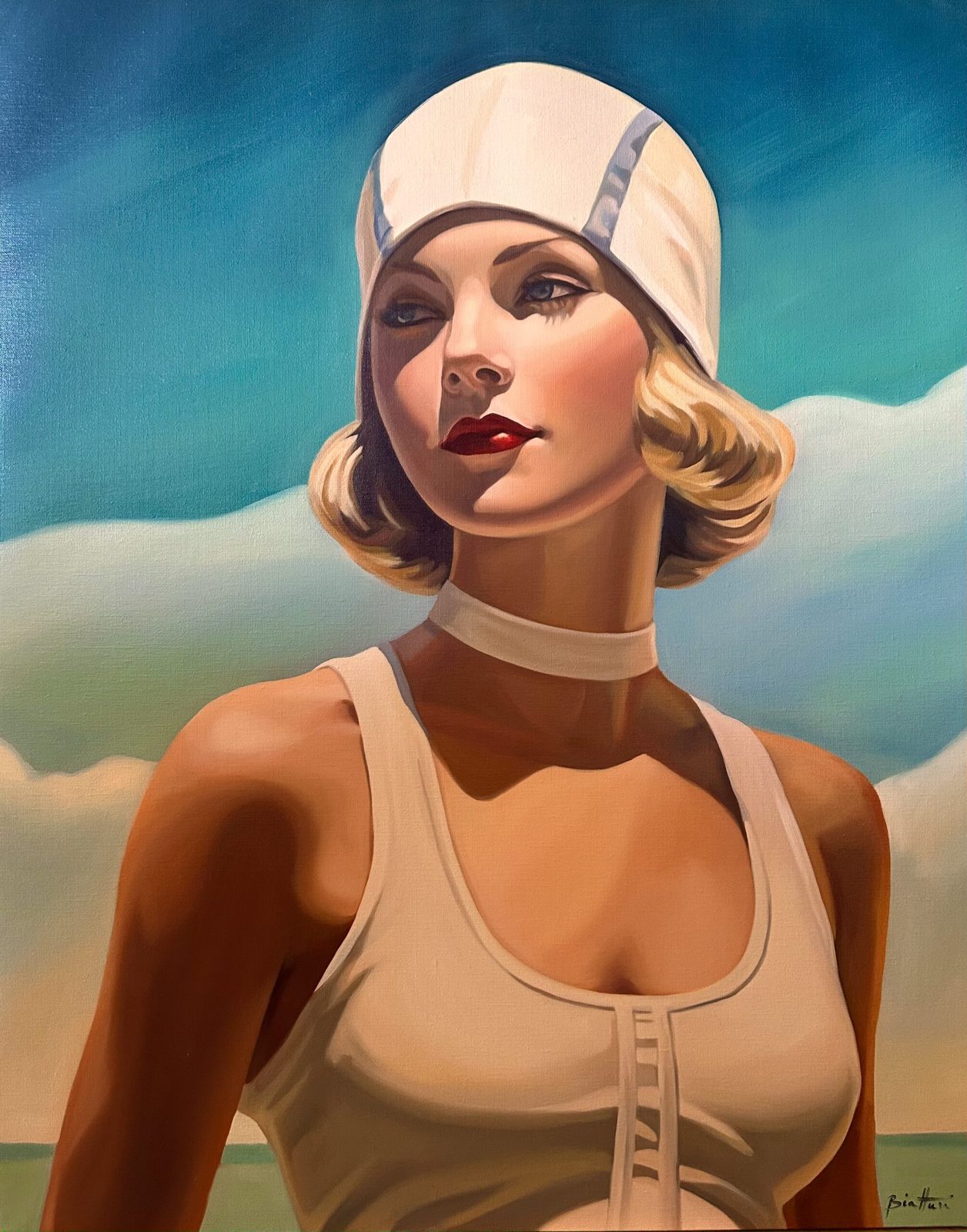 Les Nageurs — œuvre 11, Irina Biatturi