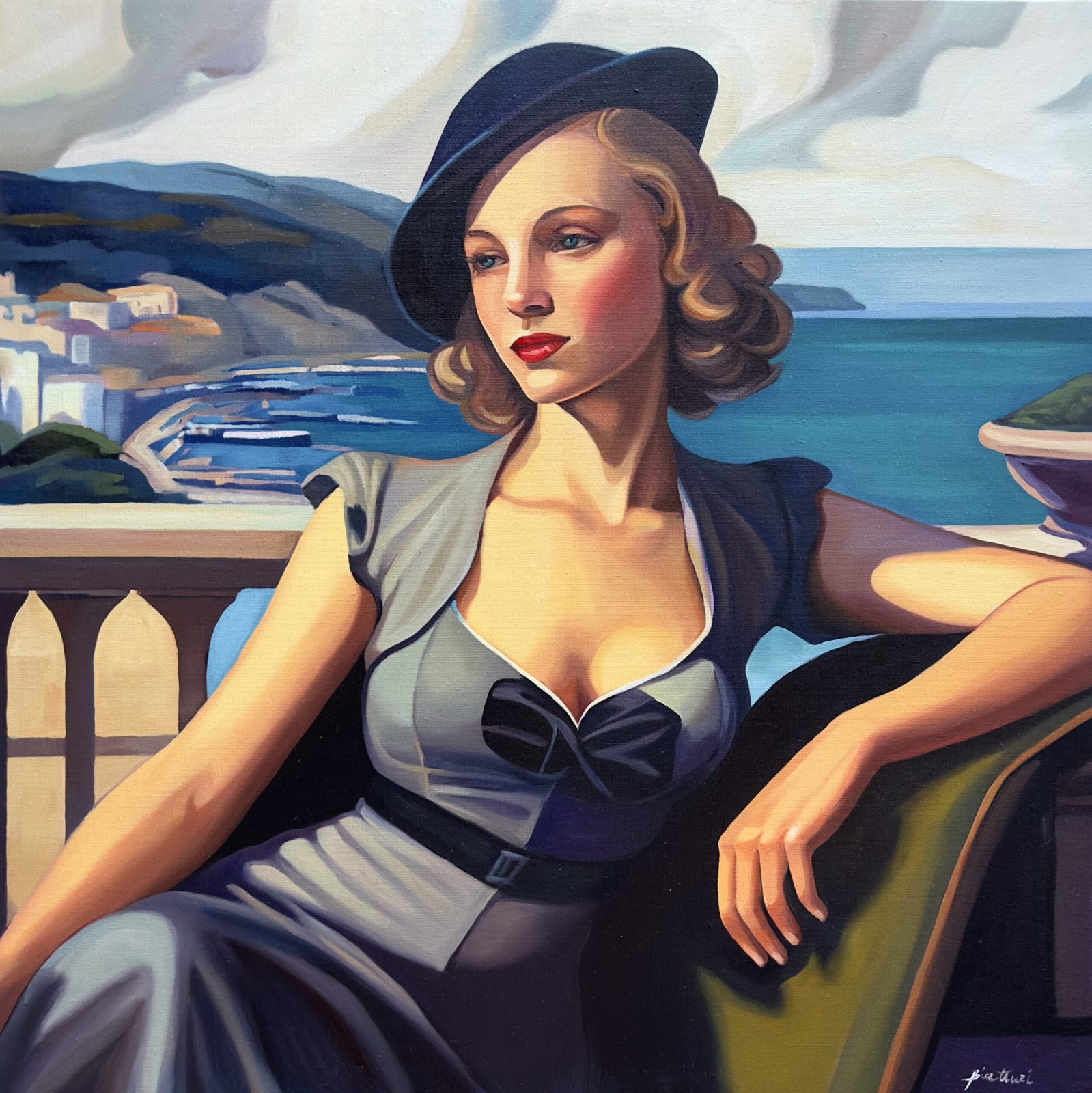 Les Terrasses — œuvre 19, Irina Biatturi