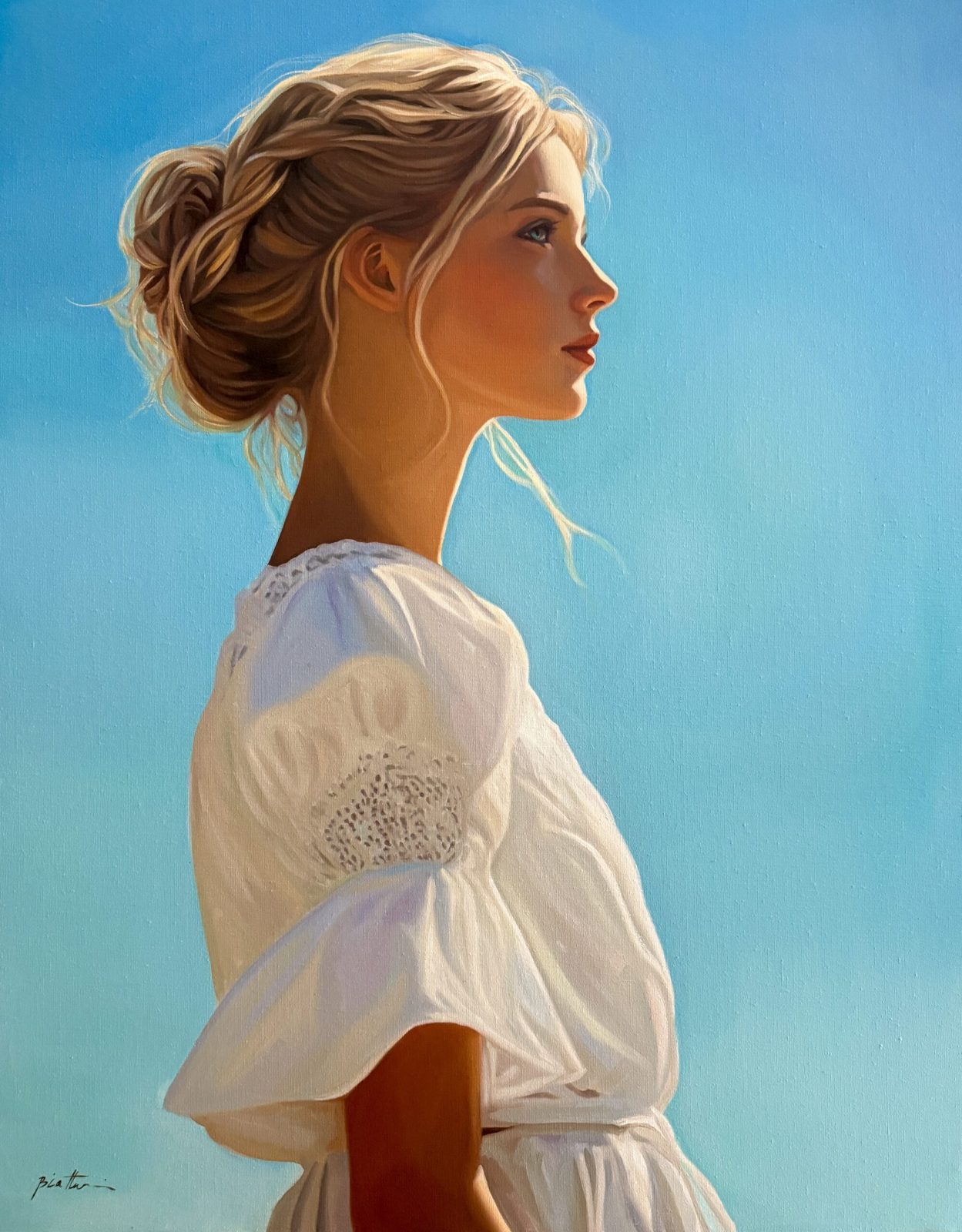 La Primavera — Huile sur toile, 92 × 73 cm, 2026