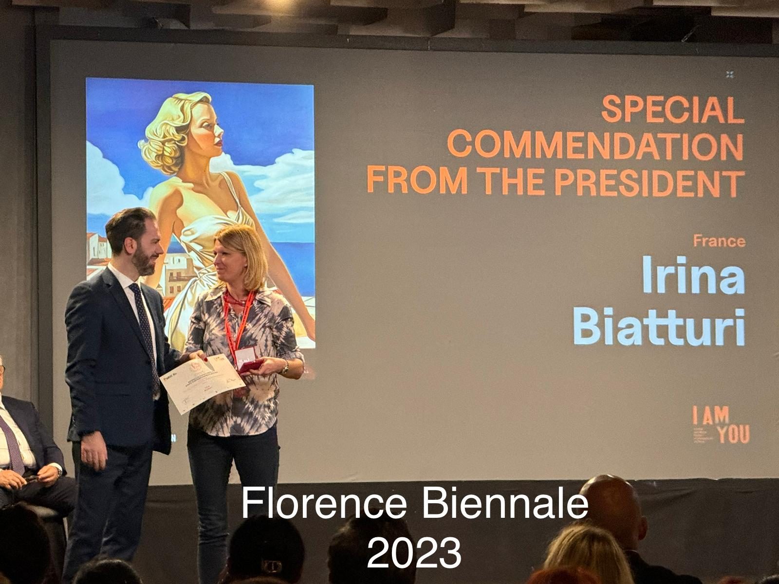 Biennale de Florence, Italie — Irina Biatturi